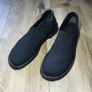 Donald J. Pliner slip-ons “made in the mountains of Italy” collection